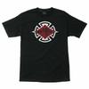 Independent Trucks DIAMOND CUT Skateboard T Shirt BLACK