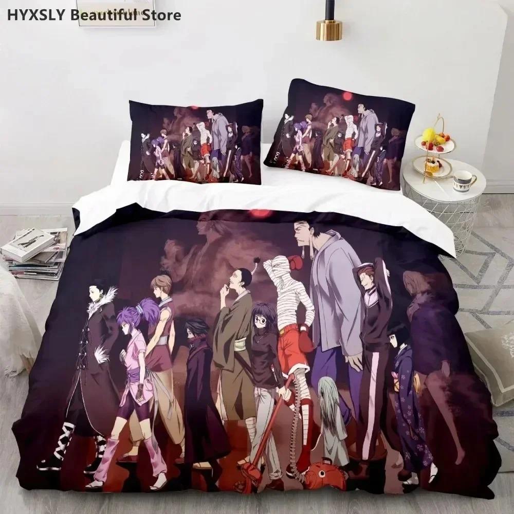 Hunter X Hunter 3D Print Duvet Cover Set Bedding Set Japanese Anime Twin Queen King Quilt Cover Pillowcases Home Decor