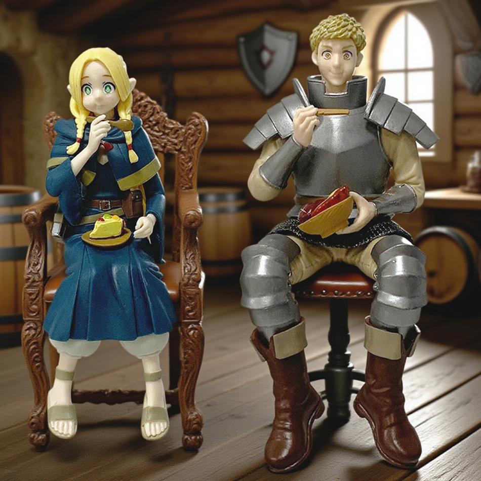 Delicious in Dungeon Marcille Donato Anime Girl Figure Dungeon Meshi Laios Touden Action Figure Falin Figurine Model Doll Toys
