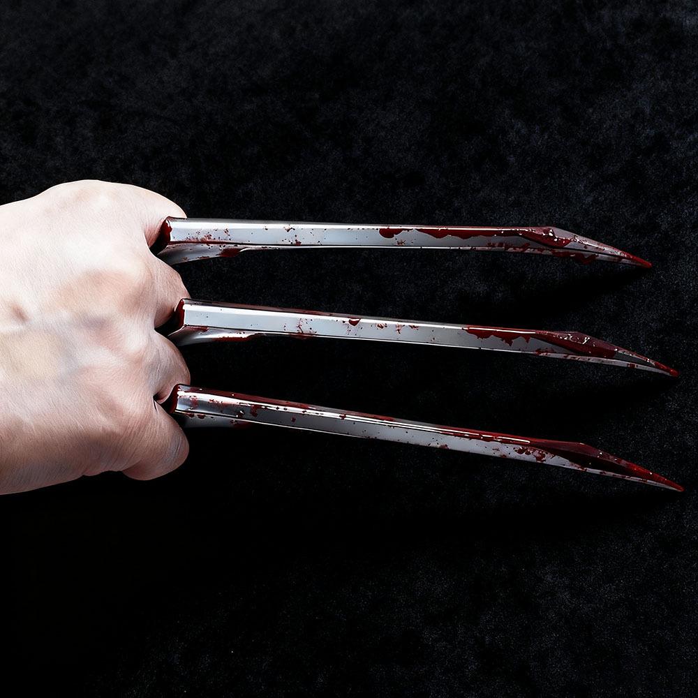 X-Men Wolverine Plastové drápy na ruku – Neostřený model vlčích drápů pro COS Nové.