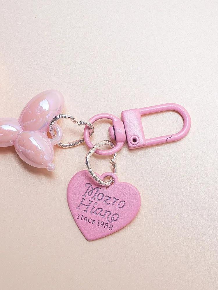 Sitting Posture, Woolen Bear Keychain, Cute, Fashionable, Exquisite Resin Doll, Keychain, Backpack Pendant