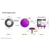 O2-A2 O2-A3 Gas Sauerstoffsensor SR-X10-C1 O2A2 O2A3 4OXV 4OX-V Sauerstoffalarm und Sauerstoffanalysator 02-02 02-03 Sauerstoffdetektion