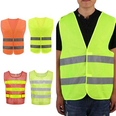 Safety High Visibility Reflective Strip Vest Construction Site Protection Reflective Vest Car Reflective Vests Reflective Jacket