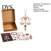 Creative Art Project for Students 12 Zodiac Beaded Ornament DIY Kit, Constellation Pendant Making Craft Set Unique Theme Keychain Bag Decor, Handmade
