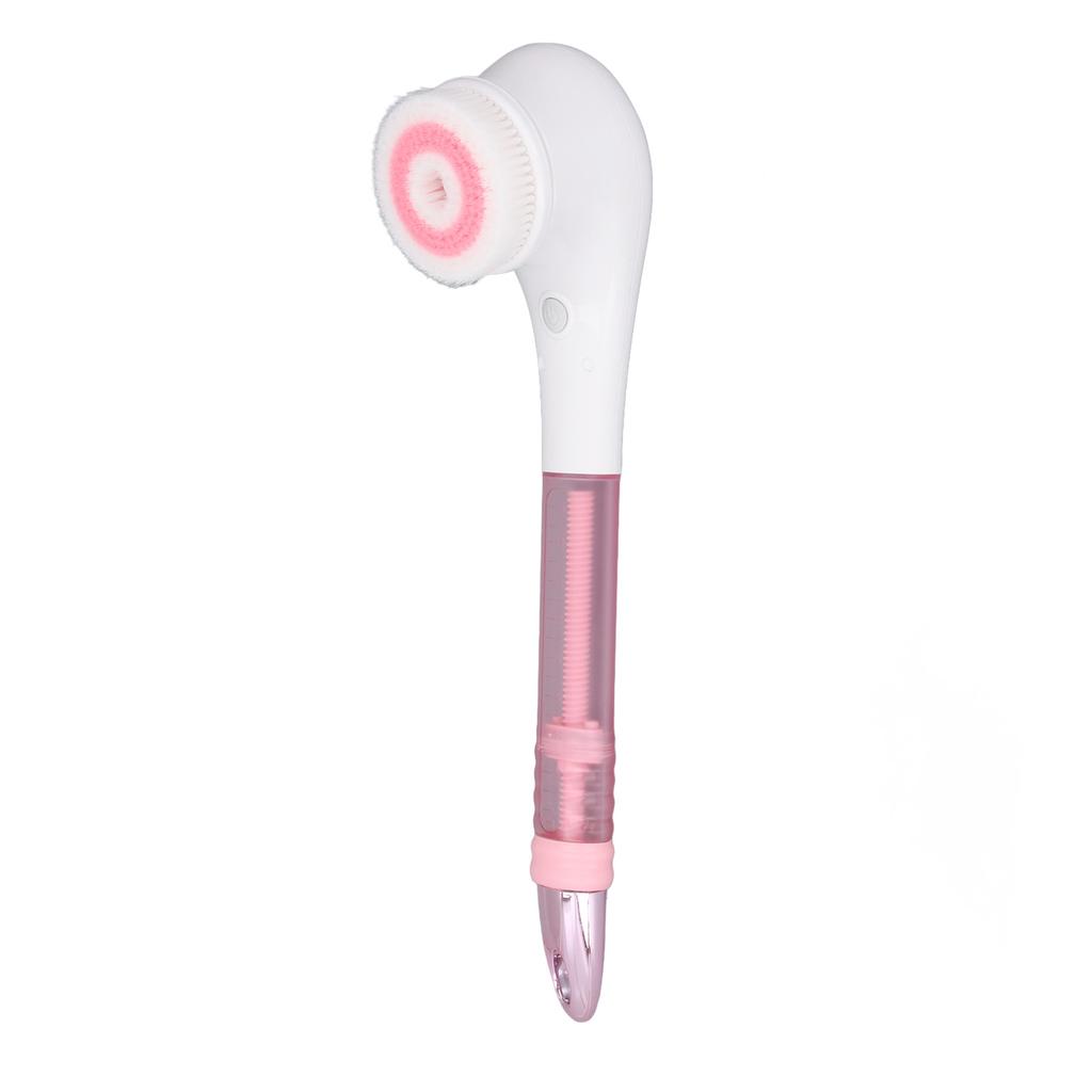 Electric Body Brush with Handle IPX6 Water Resistant Automatic Scubber Shower Brush Cleansing Bath Brush
