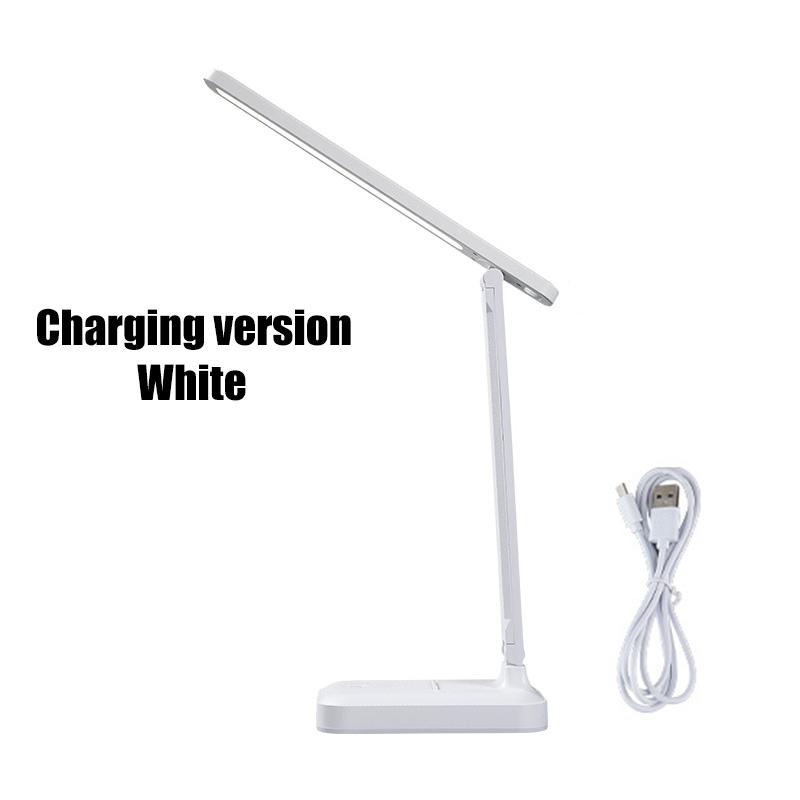 USB LED Folding Desk Lamps Touch Dimmable 5V Eye Guard Protection Reading Table Lamp Room USB Rechargeable Night Light Home