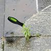U-förmiger Nagelentfernungshaken geeignet für Gartenspalten und Pflasterfugen - leicht und handlich - aus Metallmaterial