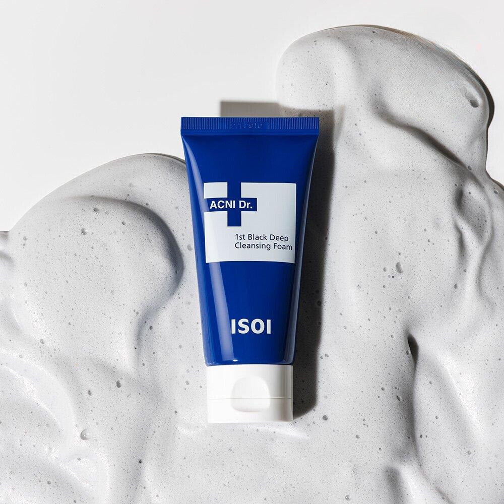 isoi Acni Dr. 1st Black Deep Cleansing Foam 75mL