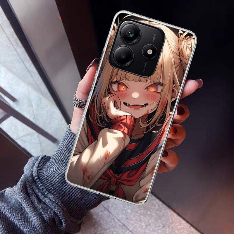 Himiko Toga My Hero Phone Case For Xiaomi Redmi Note 10 11 12 13 14 15 Pro Plus 11S 12S 14S 11T 11E 10S Soft TPU Back Cover Redm
