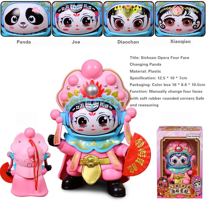 Doll ornament Masked Doll Sushi Tourist souvenirs children's gift Chinese traditional doll Face-changing in Sichuan Opera