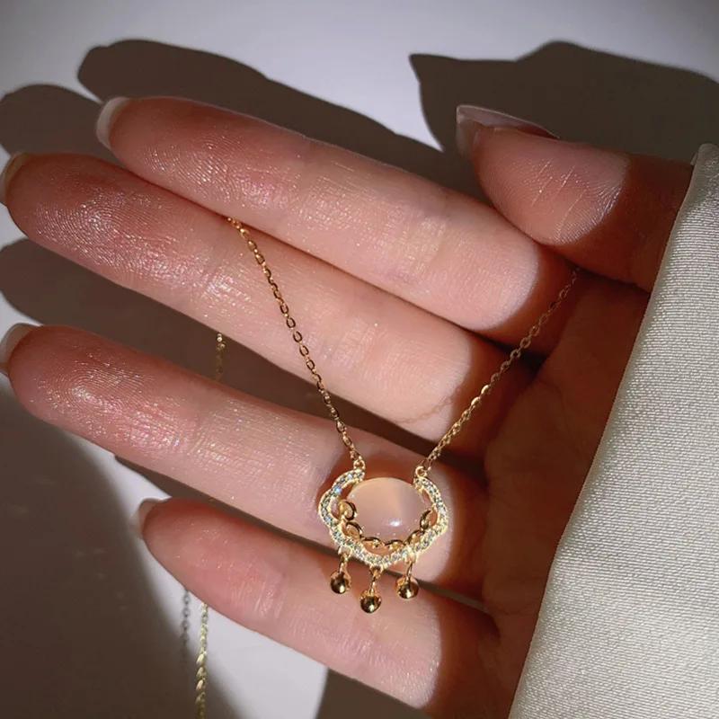 New Chinese Style Colorful Natural Stones Choker Bohemia Handmade Grunge Necklace for Women Trendy Punk Collier Hippie Jewelry