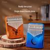 21-Note Solid Wood Kalimba Thumb Piano - Small Musical Instrument 