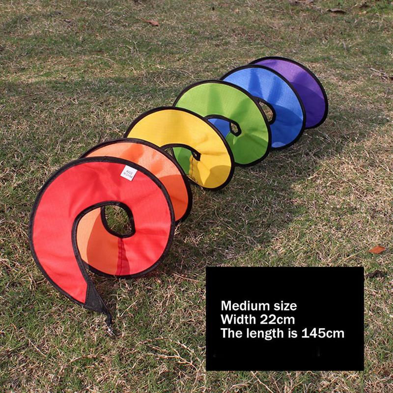 4X Spiral Wind Spinner For Yard Garden Camping, Colorful Hanging Spiral Spinner Decoration For Outdoor CampingRainbow