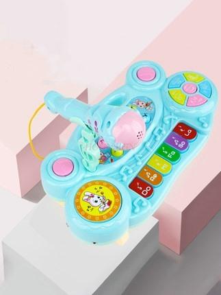Children'S Electronic Piano Baby'S Early Education Music Multi-Function Piano Toys 12 Intellectual Little Girls Beginners