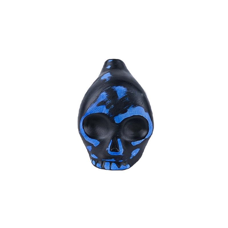 Customizable Aztec Death Whistle - Ghostly Halloween Craft Accessory
