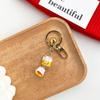 Zinc Zinc Alloy Cartoon Key Charm Bell Pendant Lucky Cat Pendant Cute Maneki Neko Key Chain  Children