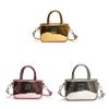 Stylish Minimalist Mini Handbag Kids Teens Laser Shiny Finish Patterns Unique