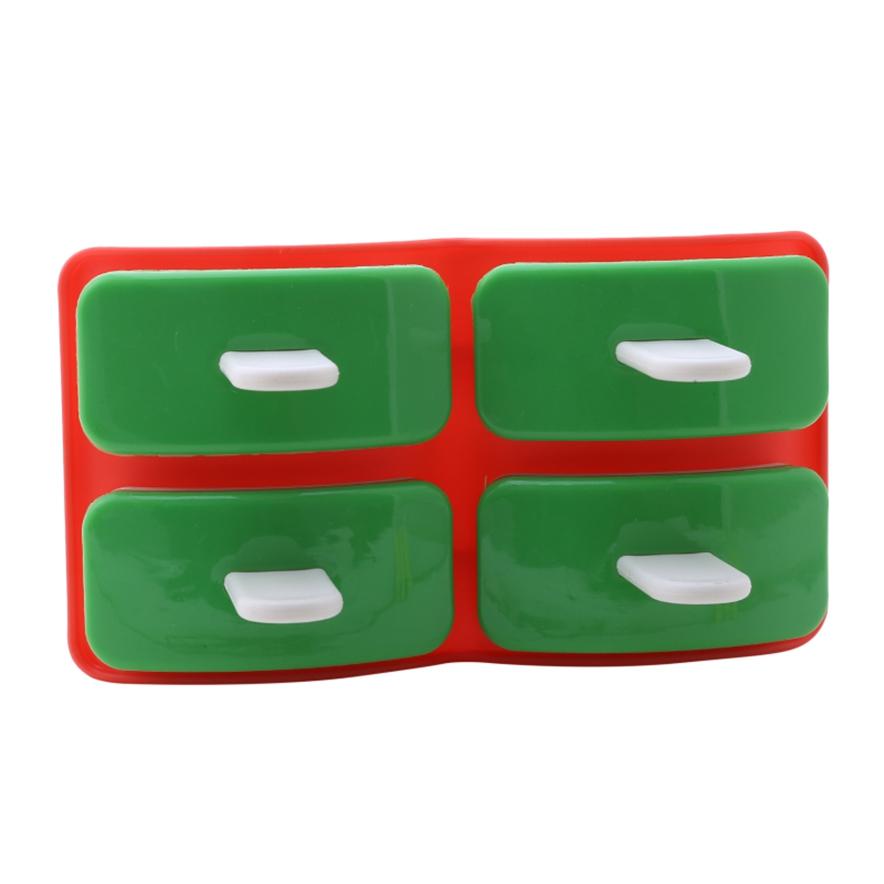 Formă pentru gheață pentru desene animate. Formă pentru gheață cu patru grupuri de fructe