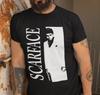 T-shirt Scarface, Maglietta Tony Montana, Maglietta Al Pacino, Maglietta Poster del Film Scarface