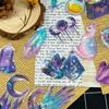 50 Transparent Ins Magic Witch Flash Film Sticker Pack Waterproof Transparent PET Hand Account Decorative Guitar Notebook