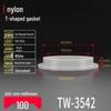 T-förmiger Nylon-Kunststoff-Dichtungsring und Schraubwellenhülse (Für dich: M2-M35)