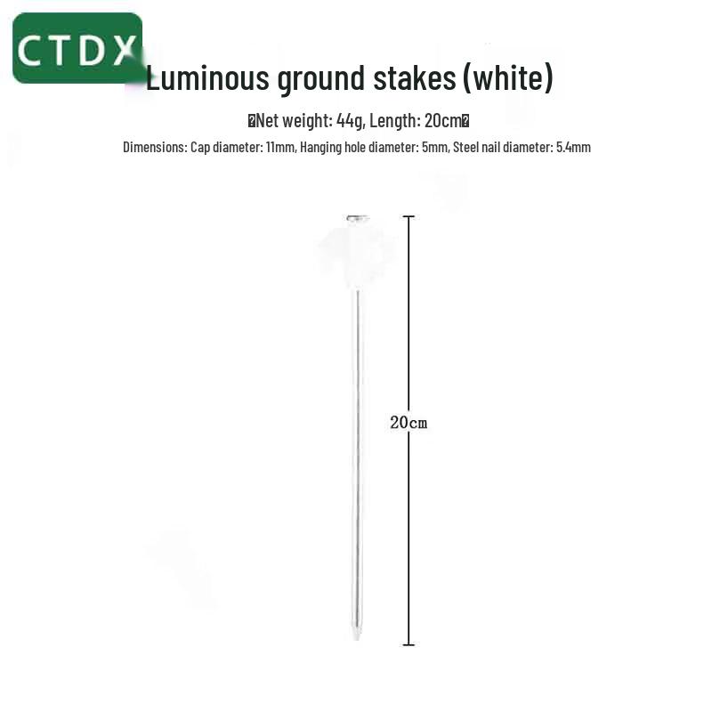 CTDX Luminous Camping Tent Pegs