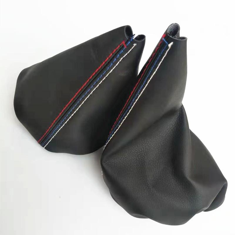 Auto Shift Gear Stick Staubdichte Abdeckung Handbremse Griff Kunstleder Abdeckung für BMW E30 E36 E34 E46 Z3 Manuelle Modelle