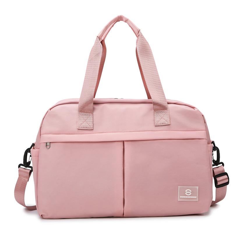 Short trip bag Women's large-capacity fitness bag Storage bag Business trip portable bag Waterproof luggage bag