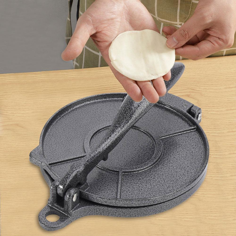 16/20cm DIY Tortilla Press Maker Aluminium Alloy Manual Corn Tortillas Dough Pressing Tools Kitchen Bakeware Cooking Accessories