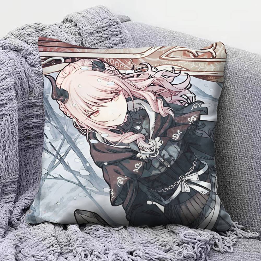 Akiyama Mizuki Pillow Covers Home Sofa Cushion Covers and Aecorative Custom