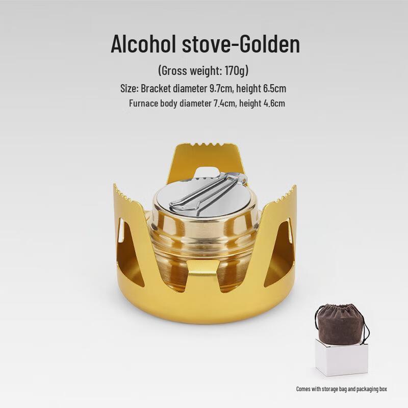 Minnah Outdoor Portable Camping Alcohol Stove
