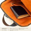 Canvas Slim Made In Japanese Persimmon Tannin Kurashiki Slim Gusset Toyooka Birthday Tannin [creare KIKI] Bag, Backpack, Men's, Lightweight, Japan,