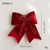 Velvet Red Bow Ornaments for Christmas, Weddings, Chinese New Year, and Grand Openings.