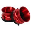 1 Paar Nab Hub Adapter Polierte Aluminiumlegierung 10in Öffner Universelles Ladegerät Rot