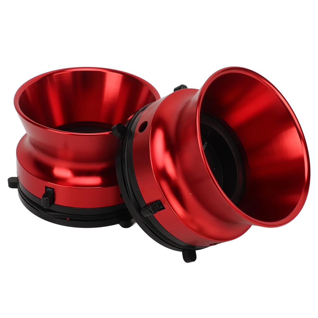 1 Paar Nab Hub Adapter Polierte Aluminiumlegierung 10in Öffner Universelles Ladegerät Rot