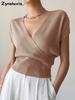 Women's Chunky Knit Sweater with Cross Stitch Design, Slim Fit Casual Workwear