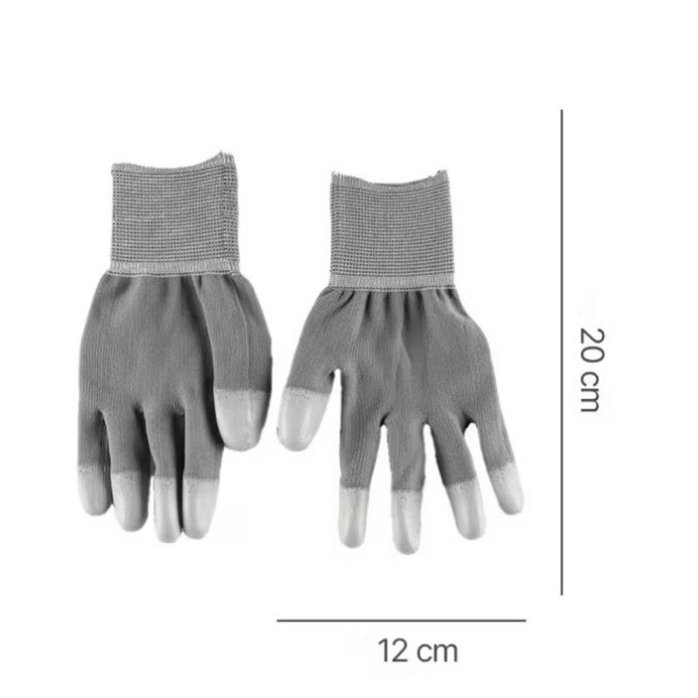 Schlanke Damen-Arbeitshandschuhe Größe S mit Fingerspitzenschutzbeschichtung