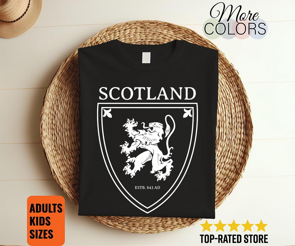 Scotland Sports Games Flag TShirt Scottish Football Rugby Fan Tee Patriotic Gift Men Women Stadium Matchwear Apparel Highland Supporter Club