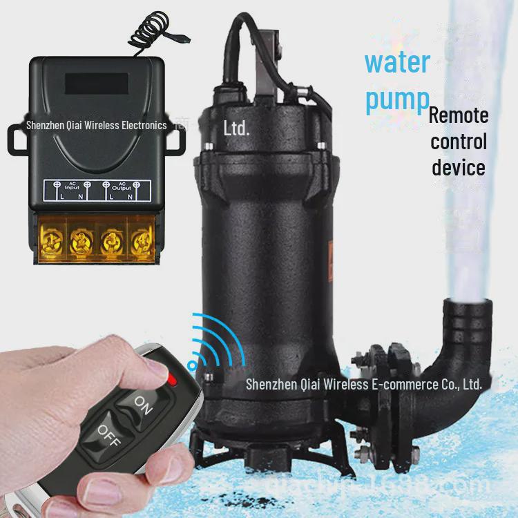 220V High-Power Wireless Remote Control Water Pump Switch