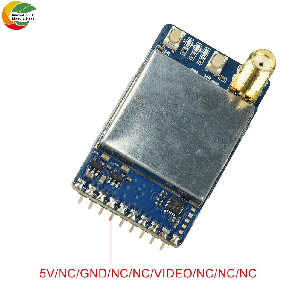 VRX-3301 3.1-3.7 GHz Bandwidth Video Input Module VRX Video Transmission Receiver Module FPV Video Analog Receiver 64-Channe