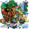 Minecraft Steve's Treehouse Adventure Set - Building Blocks Toy for Kids