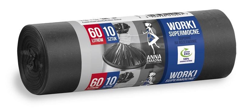 Super Strong Trash Bags 60 L 10 Pcs. Anna Resourceful