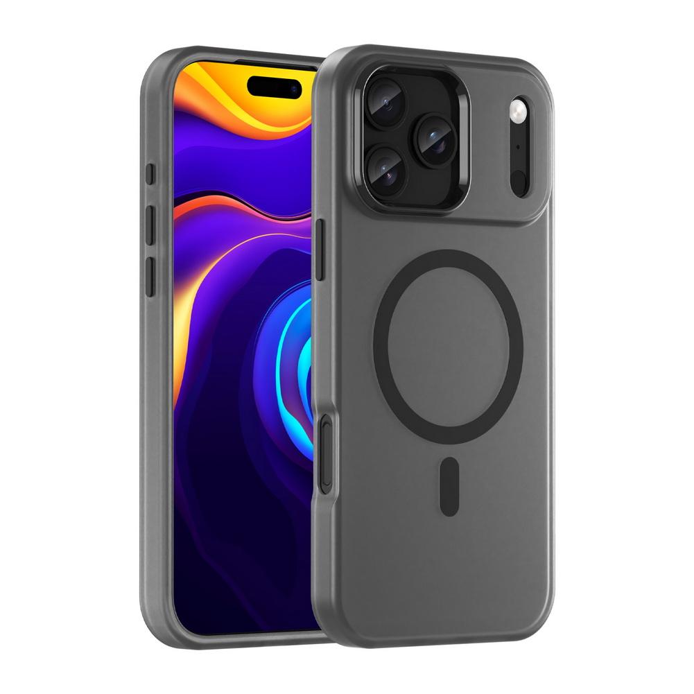 Luxury Magnetic Wireless Charge For Magsafe Case For iPhone 17 Air 16 15 14 13 12 11 Pro Max Plus Shockproof Matte Bumper Cover