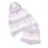 JADEPLUM Pajama Fluffy and Perfect for and Perfect for Loungewear and Christmas Gifts Purple Women's Set, Soft, Spring, Autumn, Winter, (3 Colors)