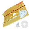 Router Table Insert Plate Aluminum Alloy Wood Milling Flip Board Trimming Machine Engraving Auxiliary Tool Woodworking Benches
