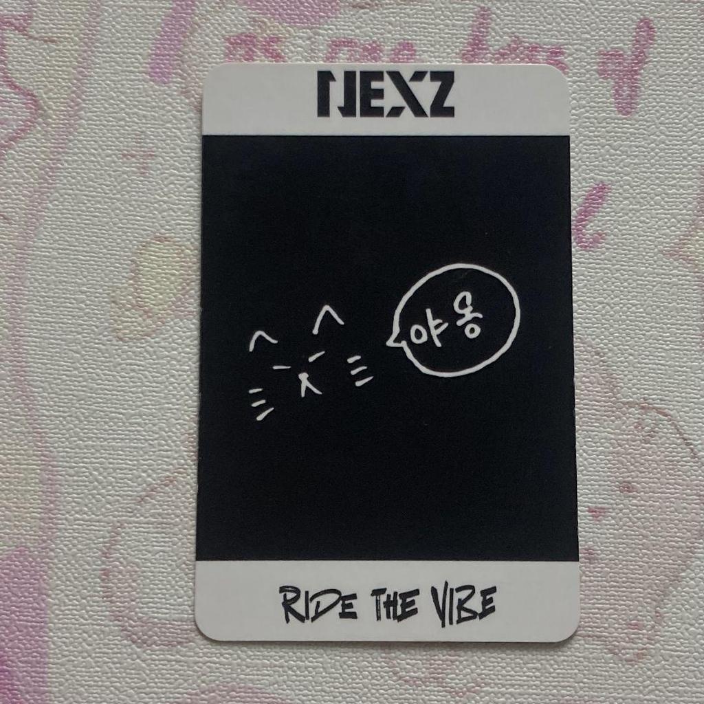 [USED] NEXZ Popular Song Ride the Vibe NEXZ Yu Sanok Trading Card