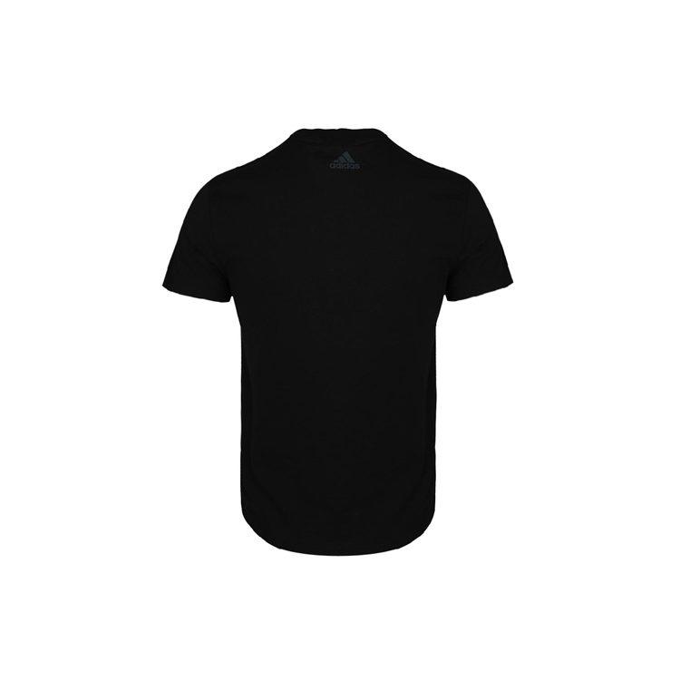 adidas T Shirts Men's Black Crew Neck Moderate Straight Fit GL5635
