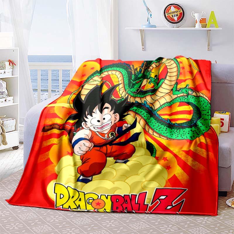Eine Anime-Decke im Dragon Ball-Design ist perfekt für Nickerchen, Sofas, Wohnzimmer, Büros, Schlafzimmer und andere ähnliche Räume.