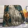 Plush Cats  Print Flannel Blanket, High quality Comfortable for All Seasons, Home Decor, Warmth and Comfort
