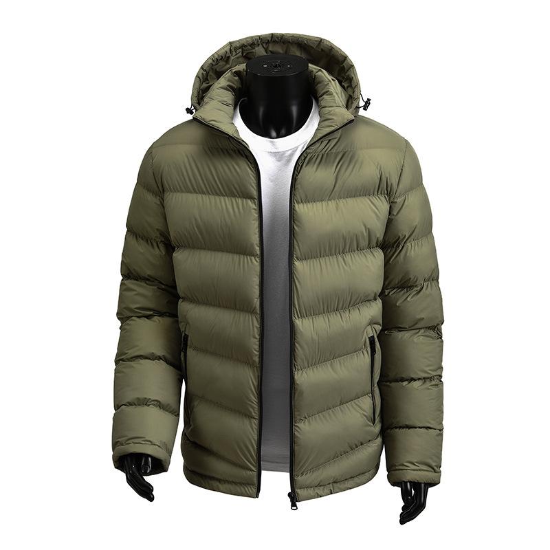 Winter Men's Warm Padded Jackets Fashion Men Cotton Warm Parka Coats Men Thermal Windbreaker Jacket Clothing